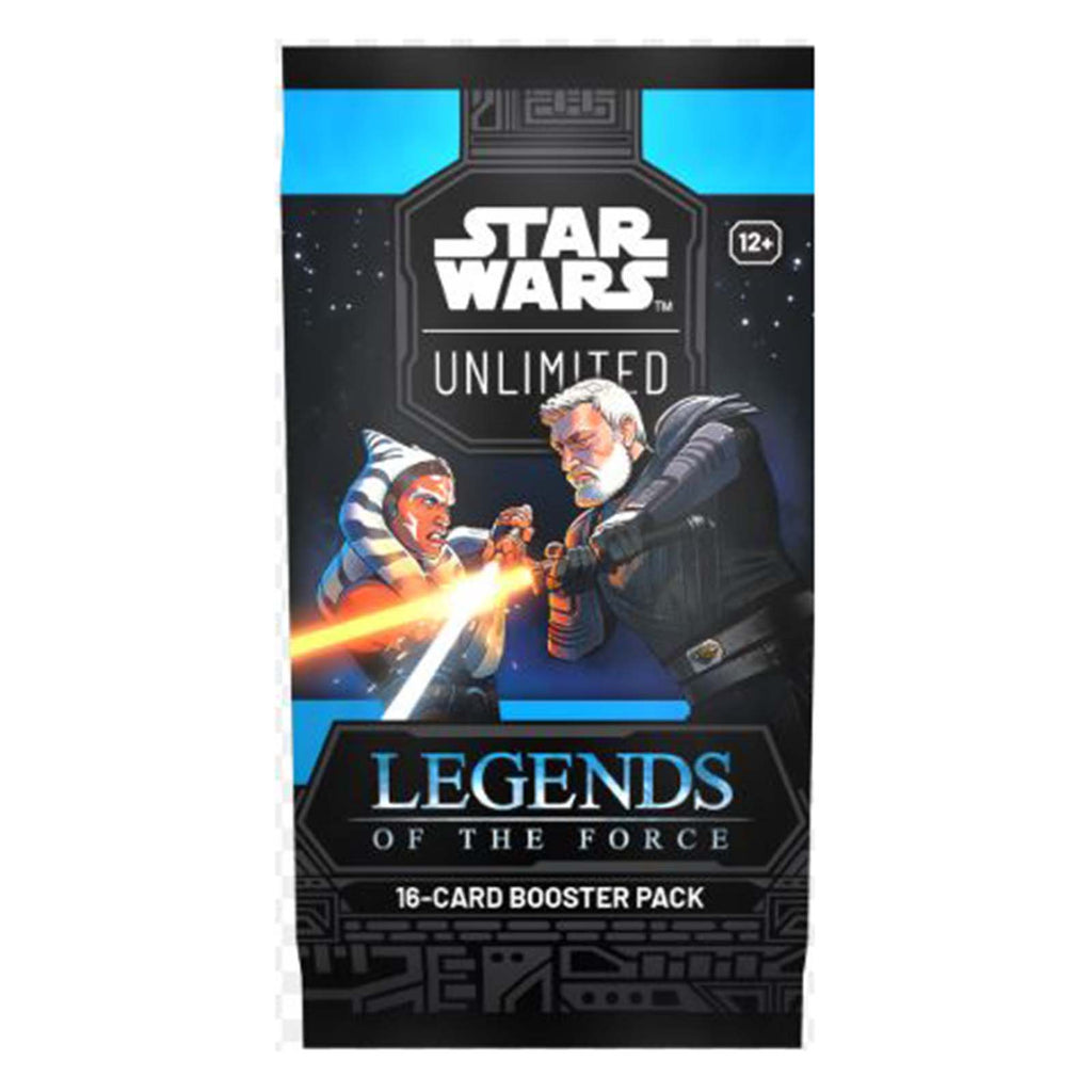 Star Wars Unlimited Card Game Legends Of The Force Single Booster Pack