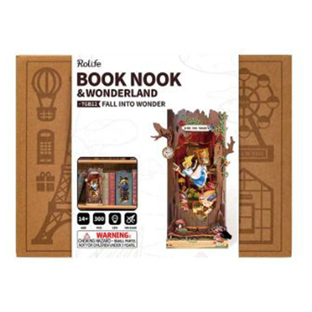 Robotime Rolife Book Nook And Wonderland Fall Into Wonder Building Set