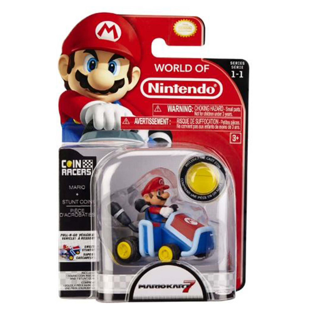 Jakks Pacific World Of Nintendo Coin Racers Mario And Stunt Coin Set