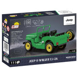 COBI Toys Jeep Willys CJ-A2 Building Set - Radar Toys
