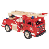 Pintoy Fire Engine Wooden Toy Vehicle - Radar Toys