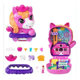 Mattel Polly Pocket Pony Rodeo Compact Miniature Figure Set - Radar Toys