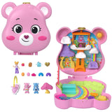 Mattel Polly Pocket Care Bears Compact Miniature Figure Set - Radar Toys