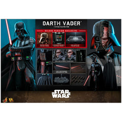 Hot Toys Star Wars Obi-Wan Kenobi Darth Vader Deluxe Version Sixth Scale Figure