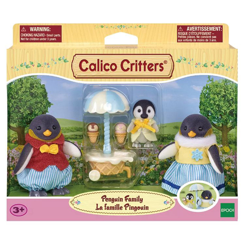 Calico Critters Penguin Family Figure Set CC2062 - Radar Toys