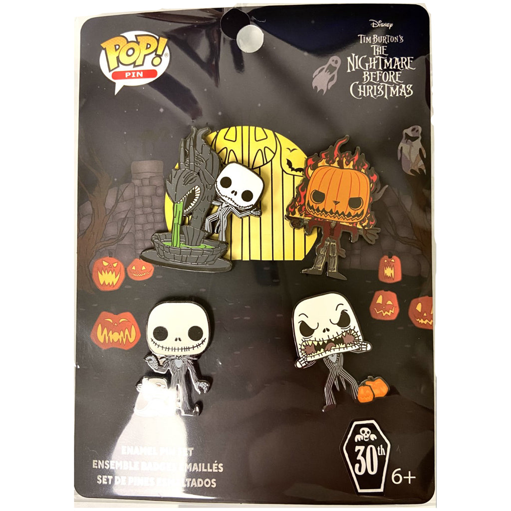 Funko Disney Nightmare Before Christmas This Is Halloween 4 Pack POP Pin Set