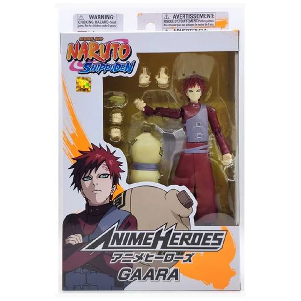 Bandai Anime Heroes Naruto Shippuden Gaara Action Figure