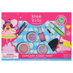 Klee Kids Cupcake Kisses Fairy Natural Mineral Play Makeup Set - Radar Toys