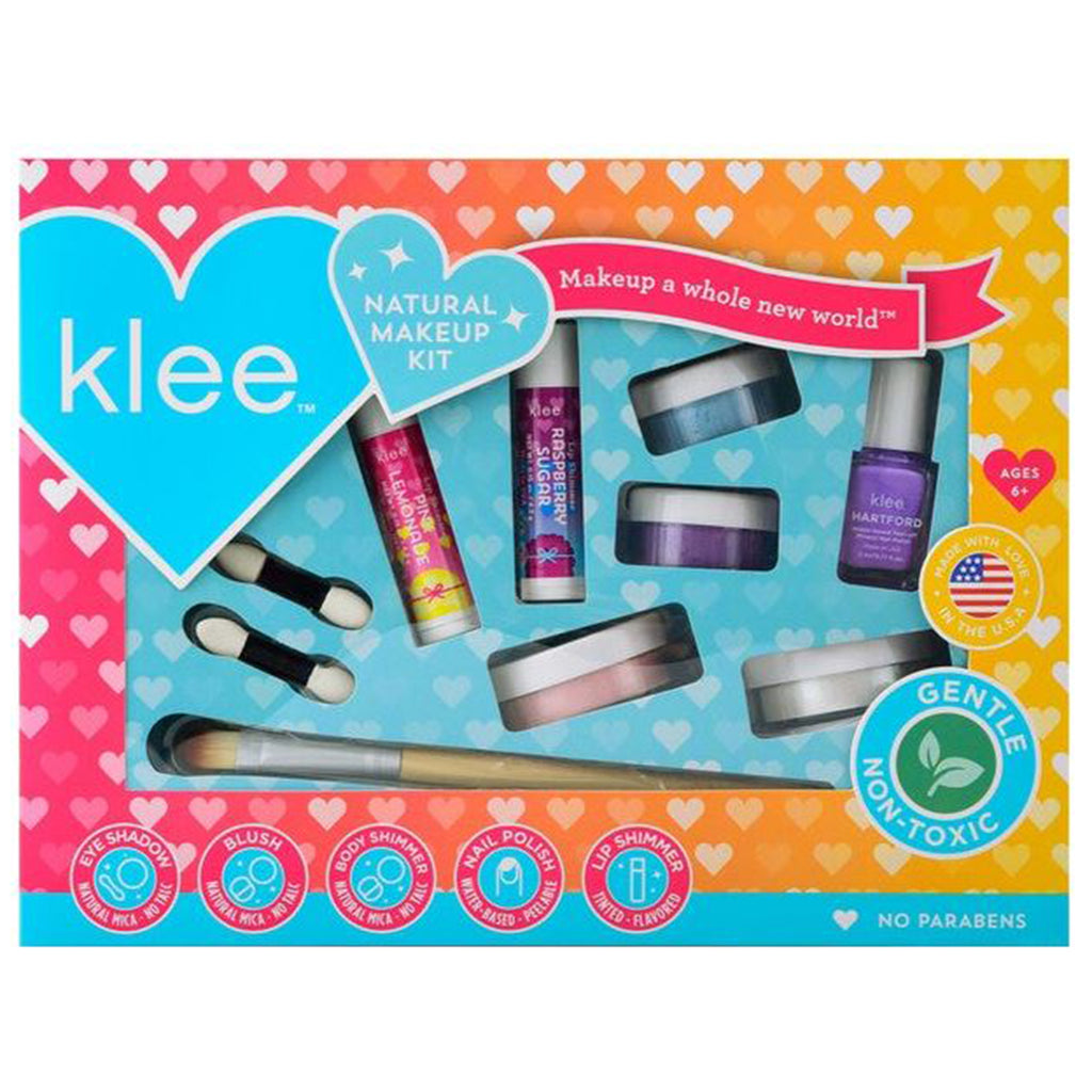 Klee Kids Up And Away Natural Mineral Play Makeup Set