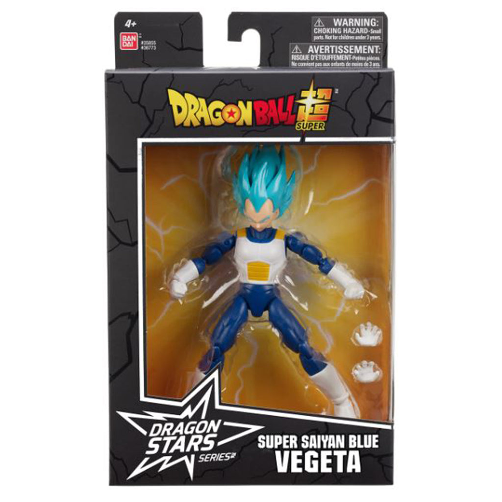 Bandai Dragonball Super Dragon Stars Super Saiyan Blue Vegeta Version 2 Action Figure - Radar Toys
