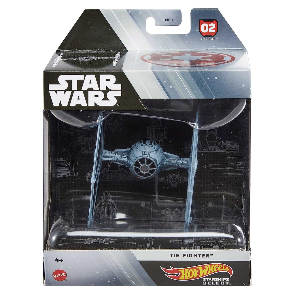 Mattel Hot Wheels Starships Star Wars Tie Fighter Figure