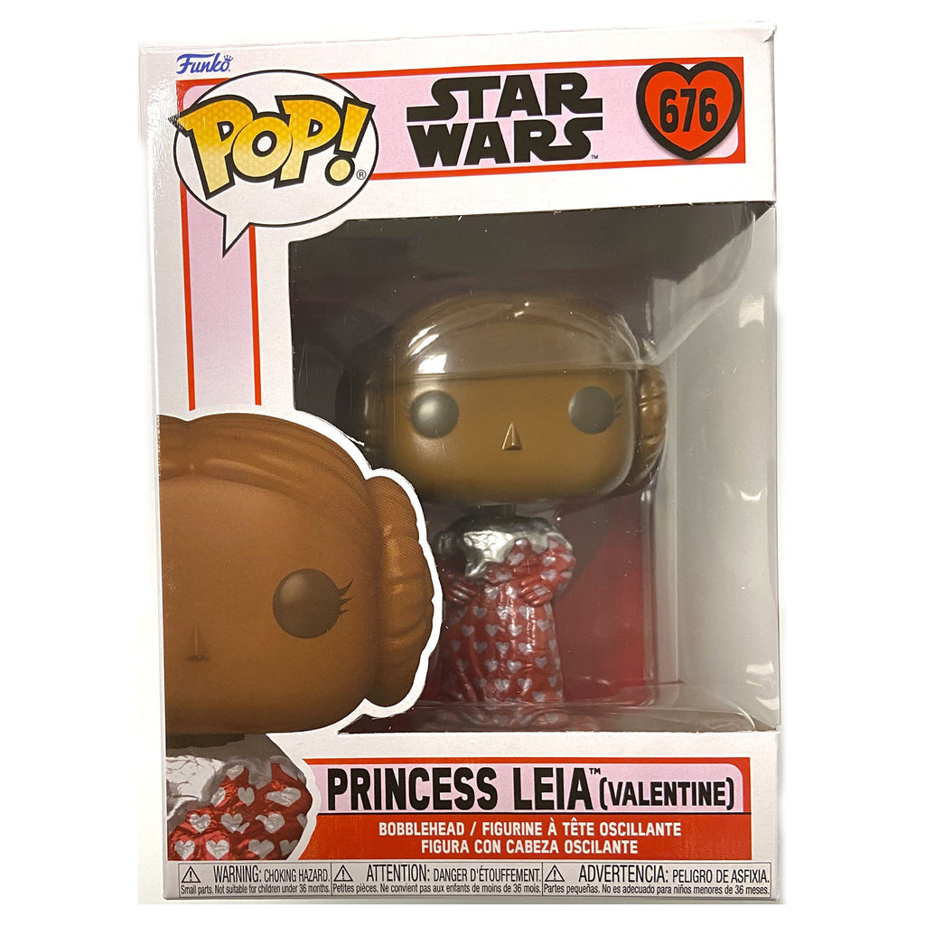 Funko Star Wars POP Princess Leia Valentine 2024 Vinyl Figure