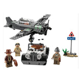 LEGO® Indiana Jones Fighter Plane Chase Building Set 77012 - Radar Toys