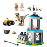 LEGO® Jurassic Park 90th Anniversary Velociraptor Escape Building Set 76957 - Radar Toys