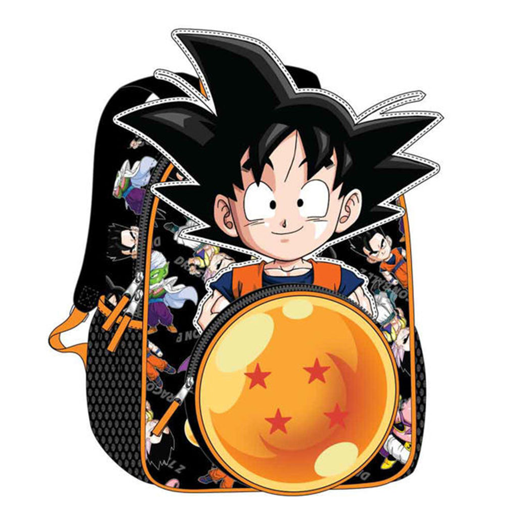 Dragon Ball Z Goku Character Die Cut Kids Backpack