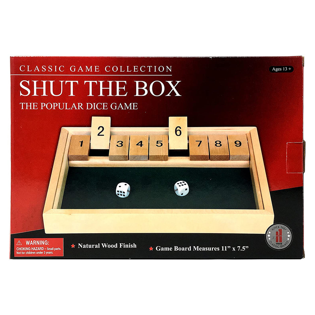 Hansen Classic Shut The Box The Dice Game