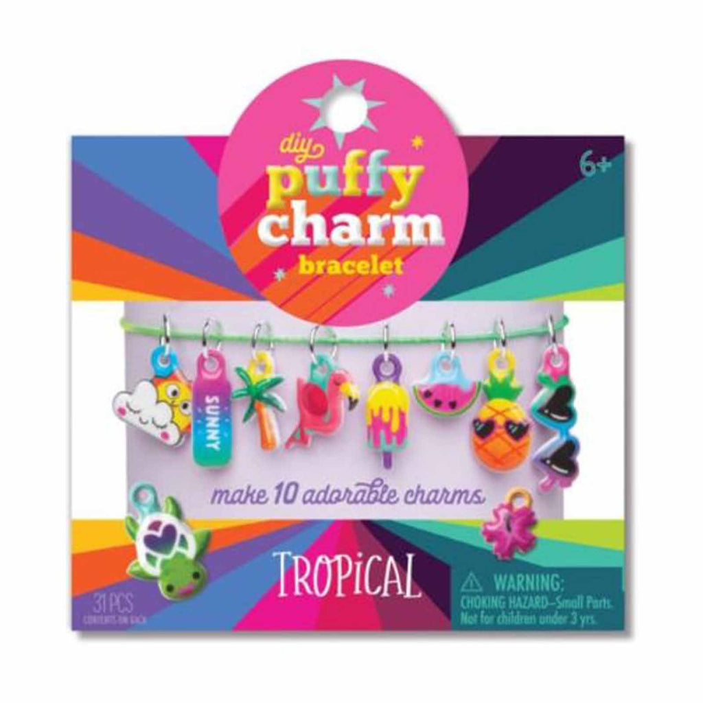 Craft Tastic Tropical Puffy Charm Bracelet - Radar Toys