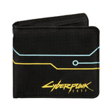 Cyberpunk 2077 Hack Bi-Fold Black Wallet - Radar Toys