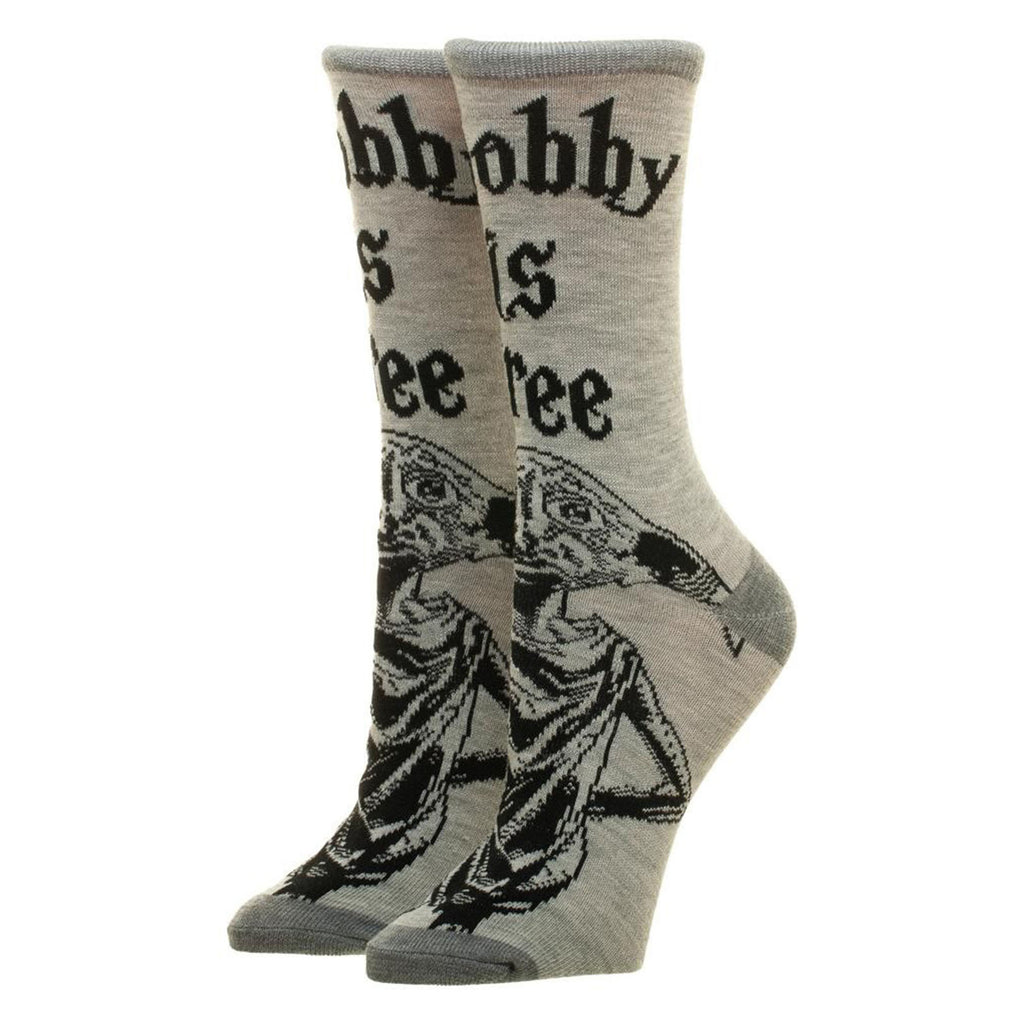 Bioworld Harry Potter Dobby Is Free Jr's Single Pair Crew Socks