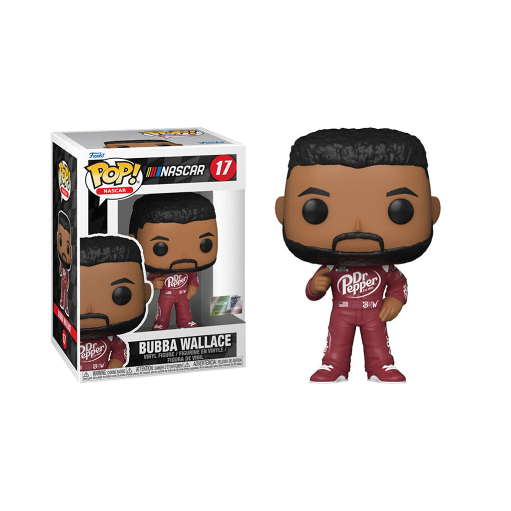 Funko Nascar POP Bubba Wallace Dr Pepper Vinyl Figure - Radar Toys