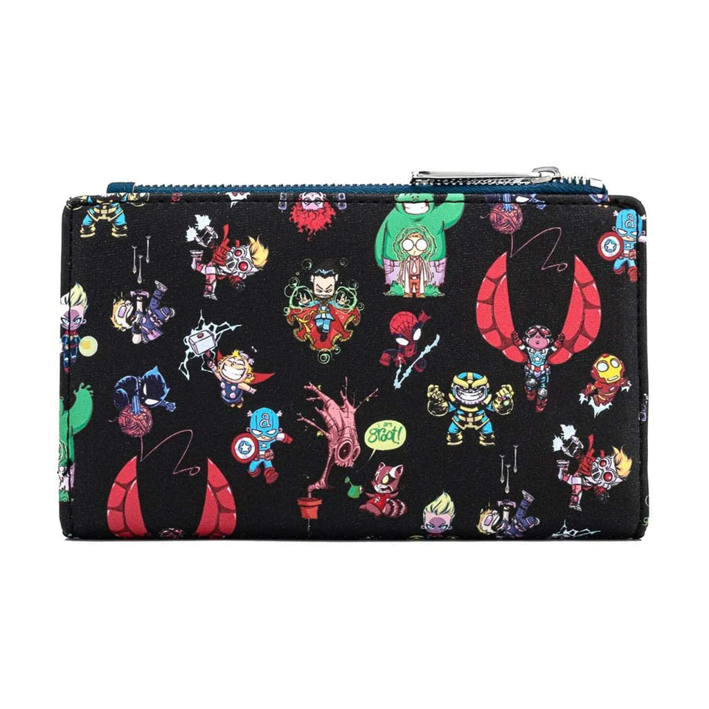 Loungefly Marvel Sy Chibi Characters Wallet