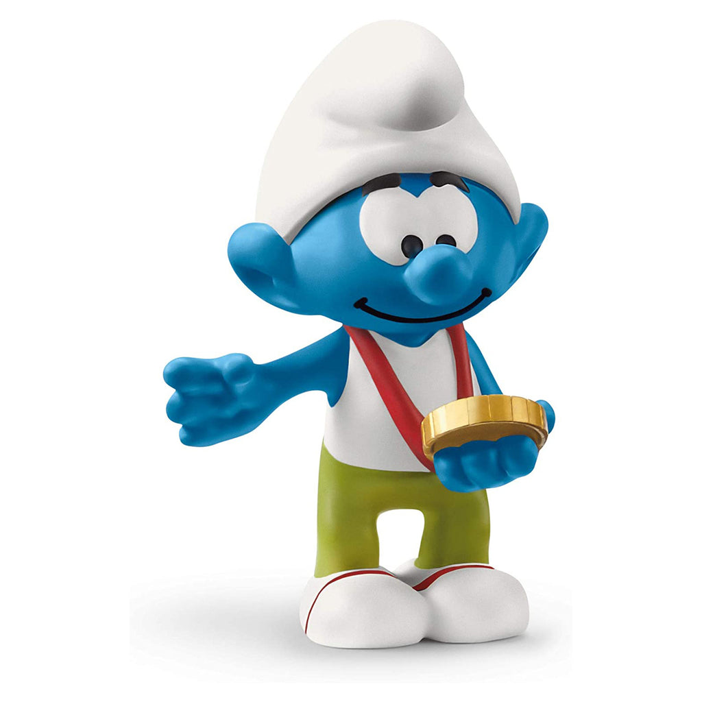 Schleich Smurfs Smurf With Medal Figure 20822