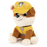 Gund Paw Patrol Rubble 6 Inch Plush Figure 6056514 - Radar Toys