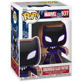 Funko Marvel Holiday POP Gingerbread Black Panther Vinyl Figure - Radar Toys
