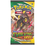 Pokemon Sword And Shield Evolving Skies Booster Pack Trading Card Game - Radar Toys