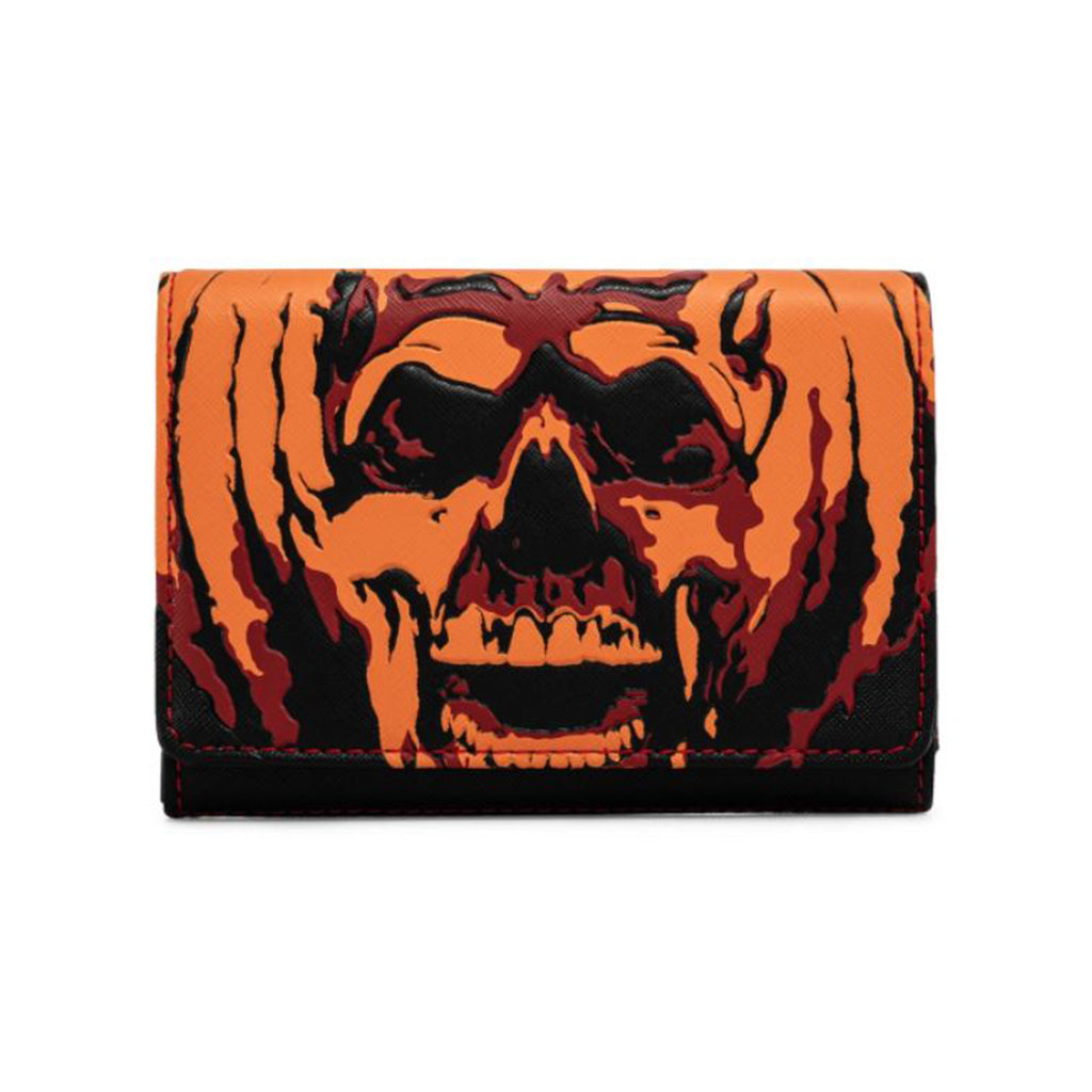 Loungefly Halloween 2 Michael Myers Pumpkin Trifold Wallet