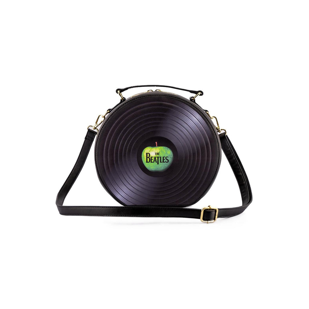 Loungefly The Beatles Let It Be Vinyl Record Crossbody Bag Purse