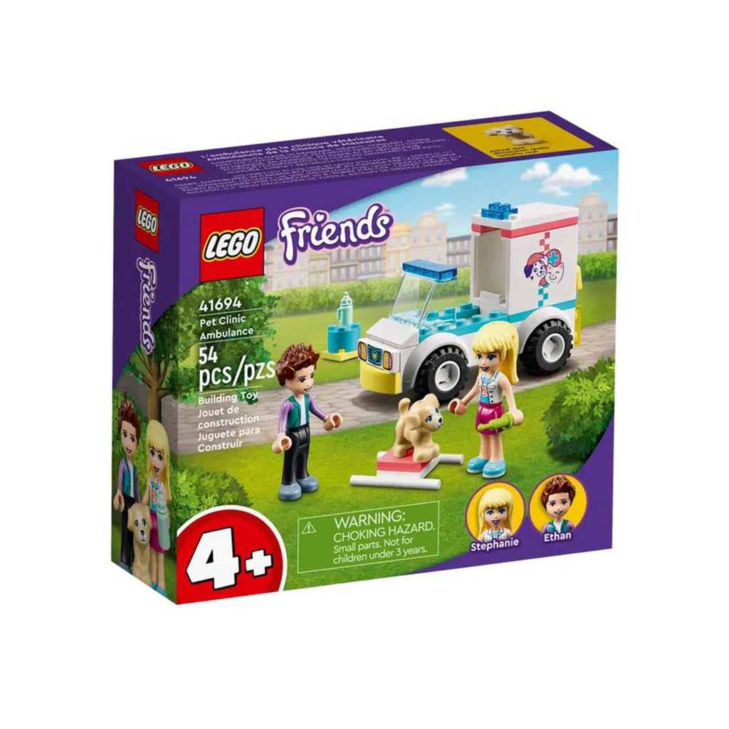 LEGO® Friends Pet Clinic Ambulance Building Set 41694