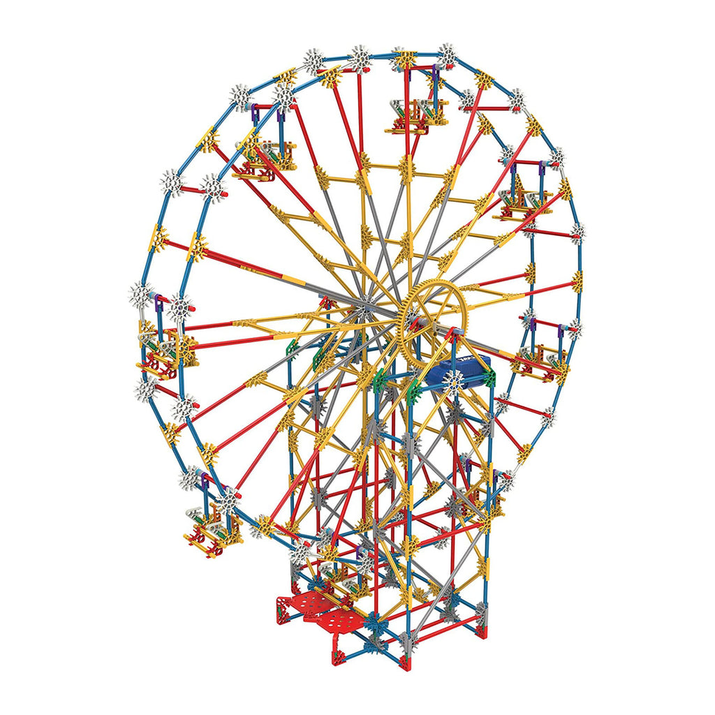 K'Nex 3-In-1 Classic Amusement Park 744 Piece Building Set