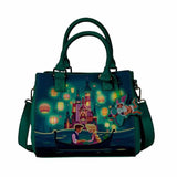 Loungefly Disney Tangled Princess Castle Crossbody Bag Purse - Radar Toys