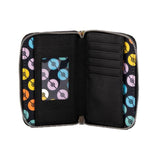 Loungefly Pokemon Characters Ombre Zip Around Wallet - Radar Toys