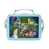 Loungefly Disney Alice In Wonderland Classic Movie Lunch Box Crossbody Bag Purse - Radar Toys