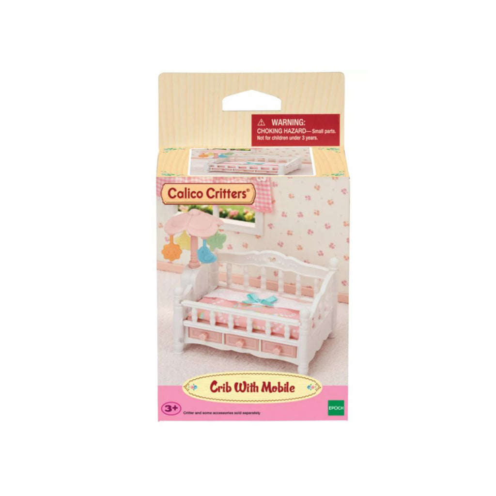 Calico Critters Crib With Mobile Furniture Set