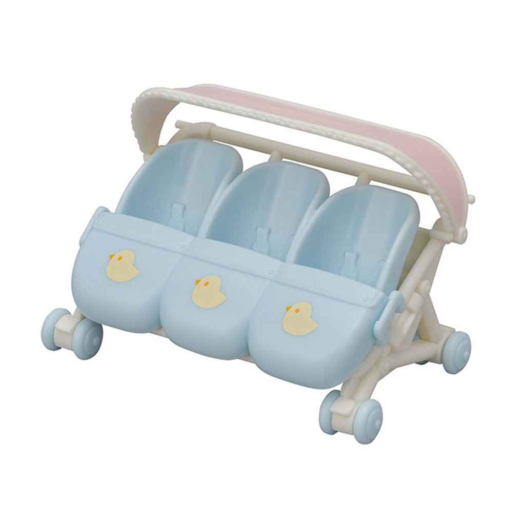 Calico Critters Triplets Stroller Set