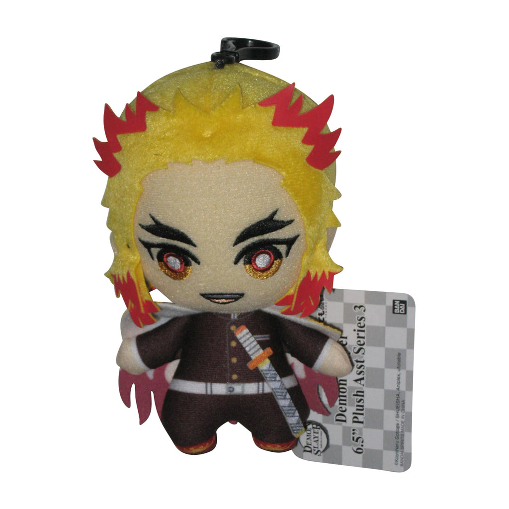 Bandai Demon Slayer Series 3 Kyojuro Rengoku 6.5 Inch Plush Figure
