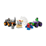LEGO® Marvel Spidey Amazing Friends Hulk Vs Rhino Truck Showdown Building Set 10782 - Radar Toys