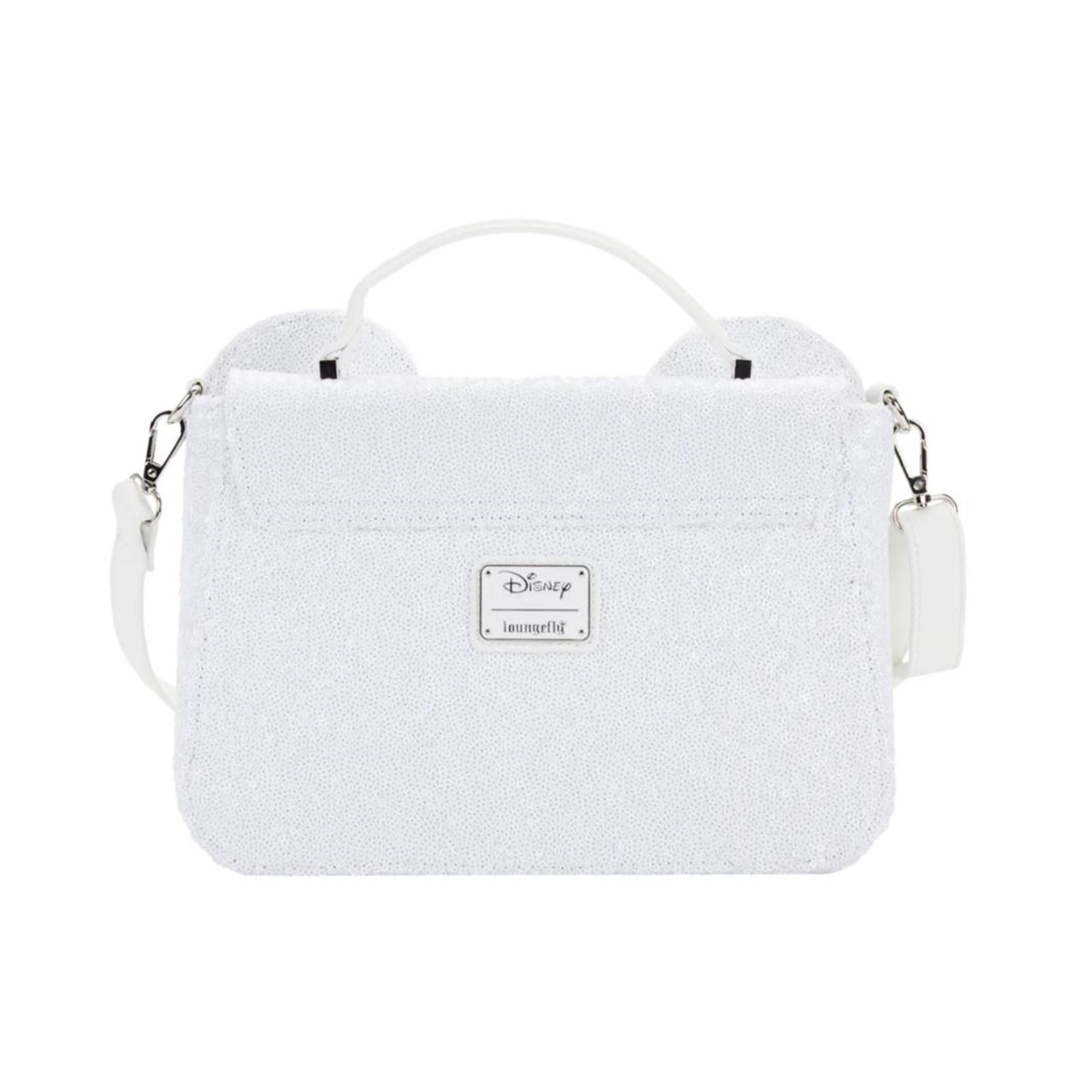 Loungefly Disney Minnie Sequin Wedding Crossbody Bag Purse| Radar Toys