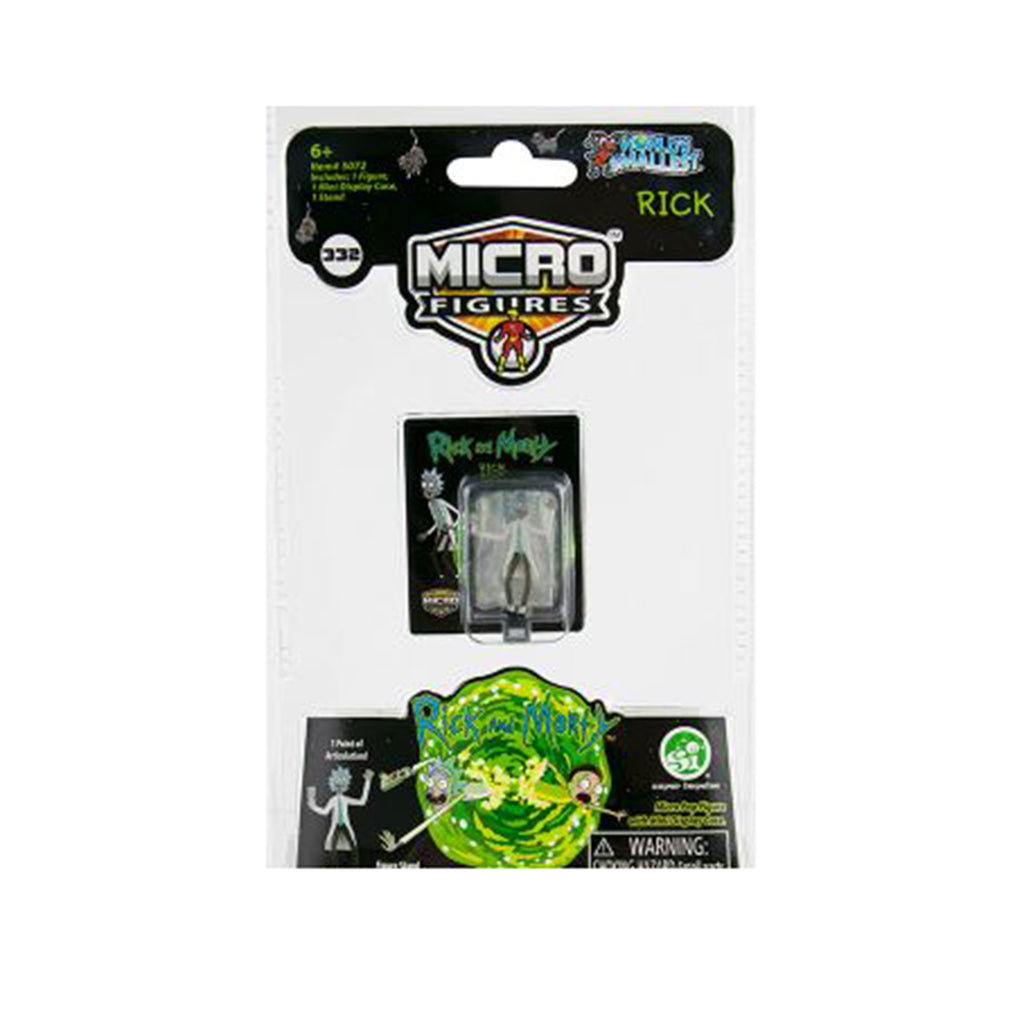 World's Smallest Rick And Morty Rick Micro Figure