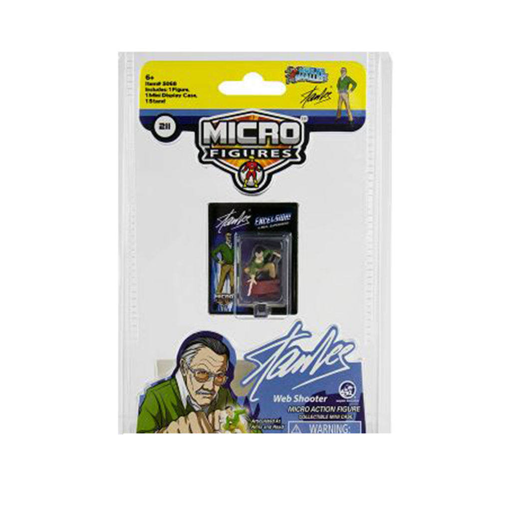 World's Smallest Stan Lee Web Shooter Micro Figure - Radar Toys
