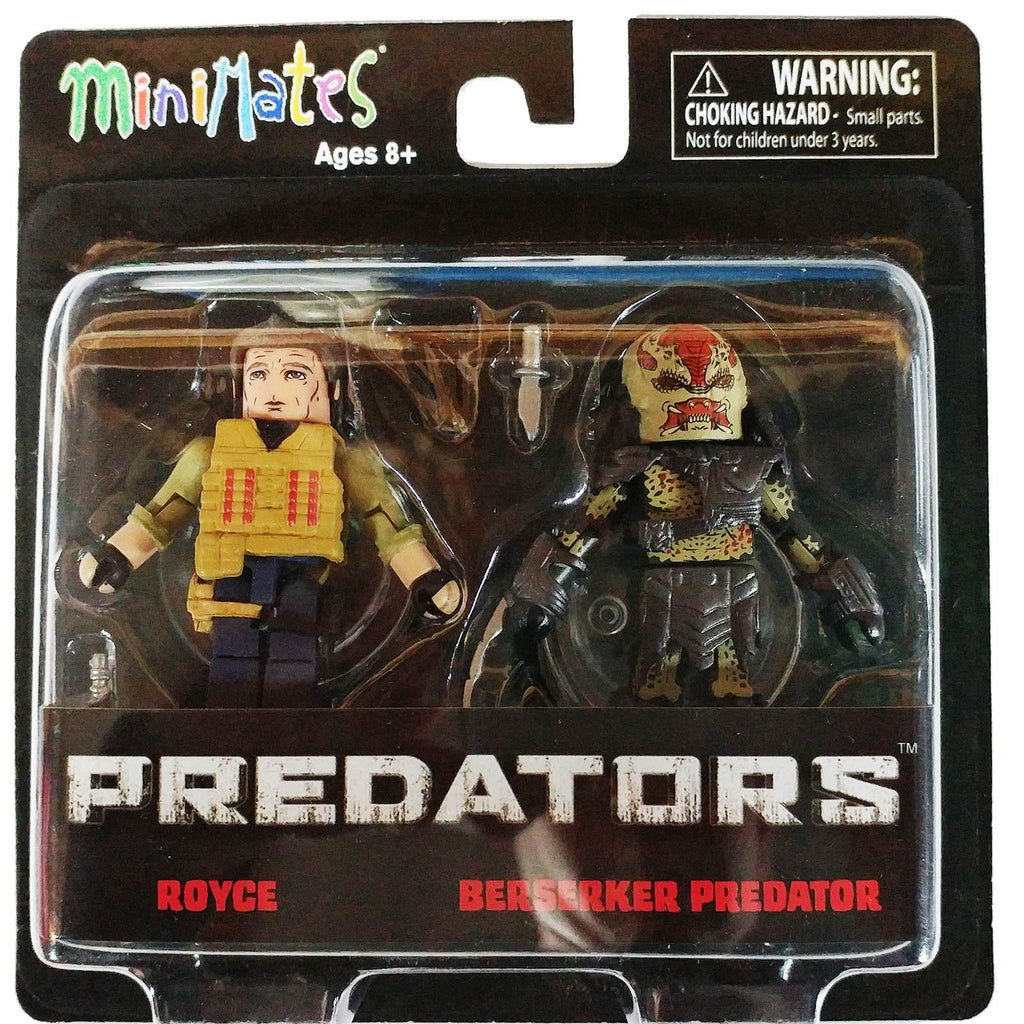 Minimates Predator Series 2 Royce Berserker Predator Figure Set