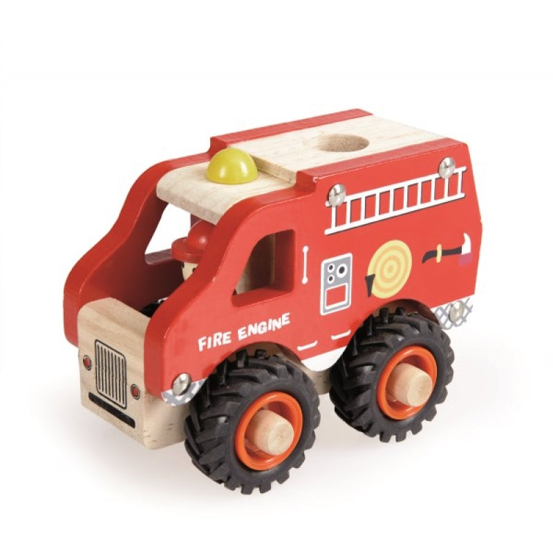 Egmont Fire Engine Wooden Toy