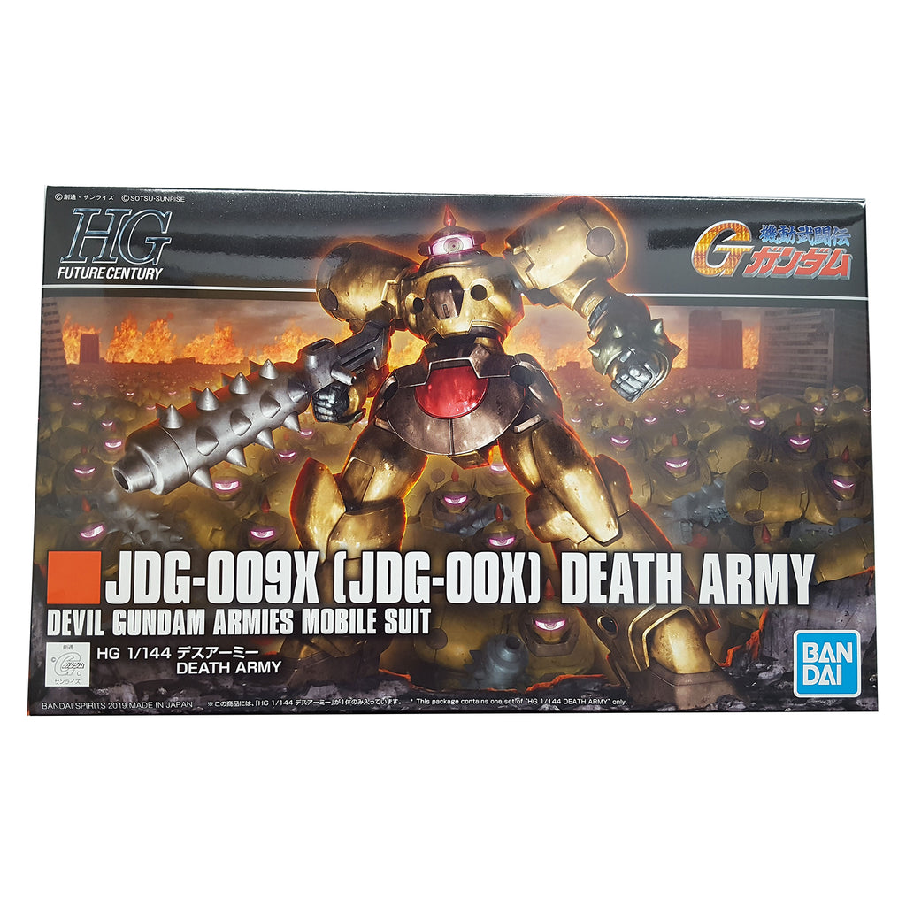 Bandai Gundam Future Century HG JDG-009X Death Army Model Kit - Radar Toys