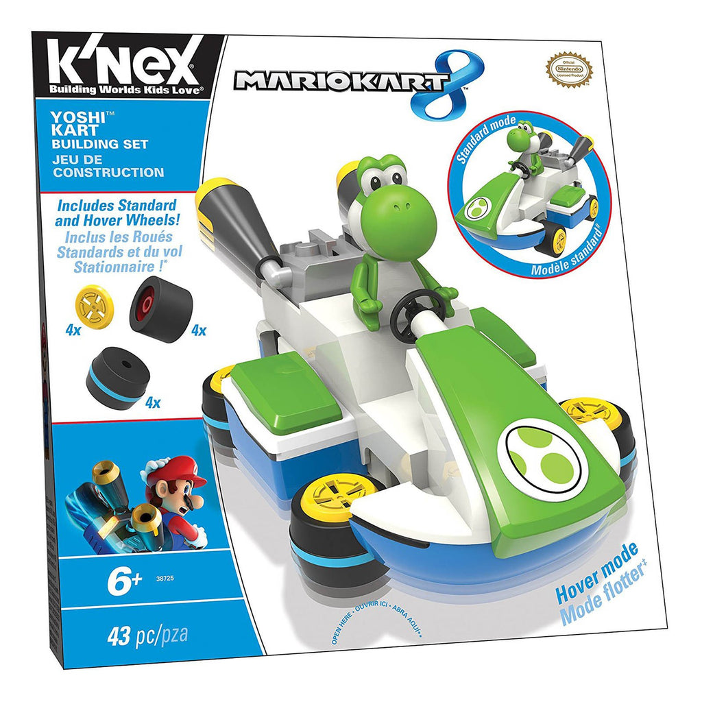 K'Nex Super Mario Mariokart Yoshi Kart Building Set