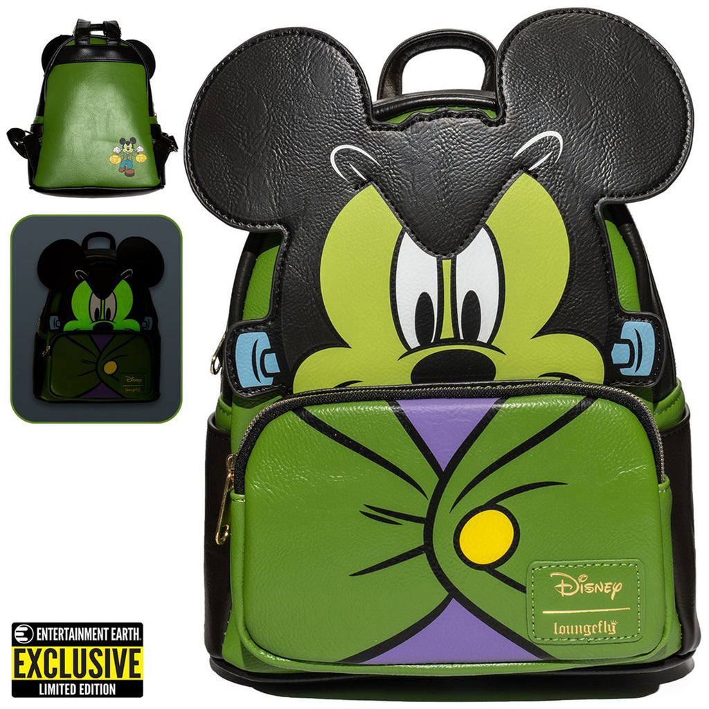 Loungefly Mickey Mouse Frankenstein Cosplay Mini Backpack Exclusive - Radar Toys