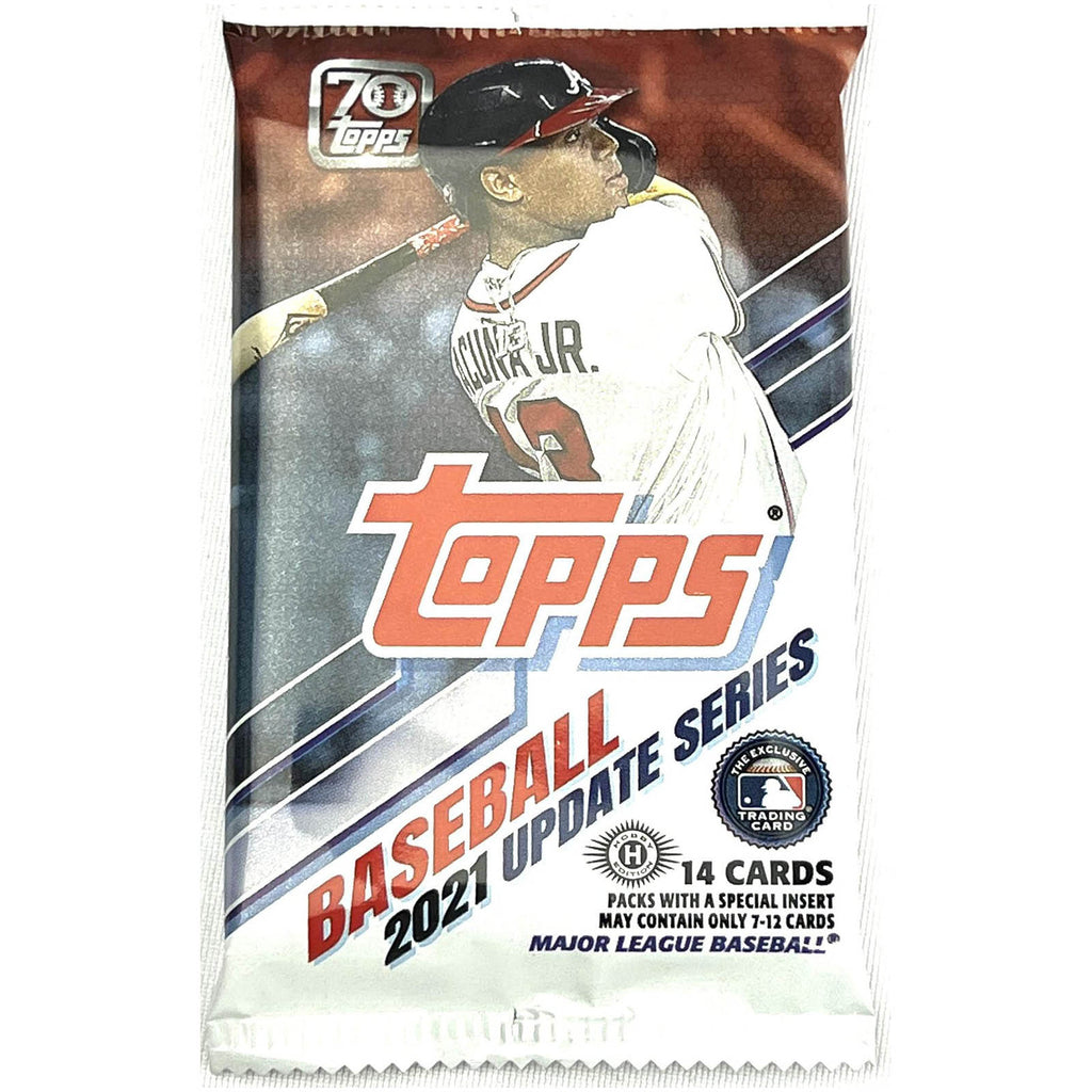 2021 Topps Update Series Baseball T/C Single Booster Pack