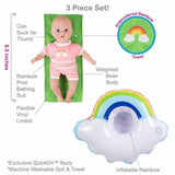 Adora Splash Time Baby Tots Rainbow Play Doll - Radar Toys